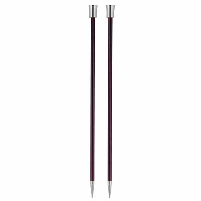 KnitPro Zing Single Pointed Knitting Needles - 6.00mm x 40cm length