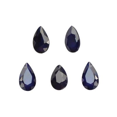 1cts Madagascan Blue Sapphire 5x3mm Fancy Pack of 5 (U)