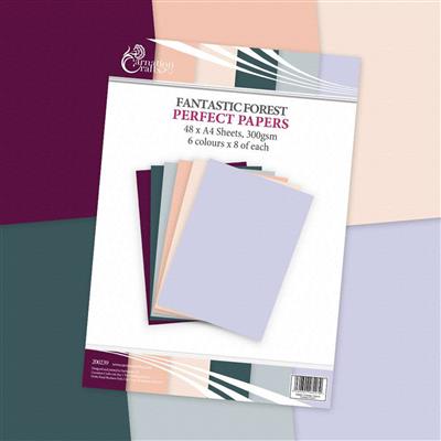 Carnation Crafts Fantastic Forest A4 Perfect Papers 300gsm 48 sheets