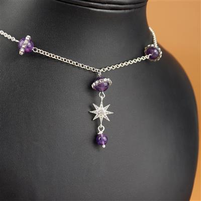 Diamante Amethyst Project With Instructions By Debbie Kershaw