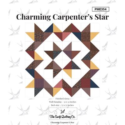  Swift Quilting Company's Charming Carpenter's Star Quilt Instructions