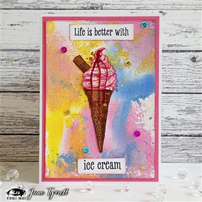 Visible Image Better With Ice Cream Stamp Set