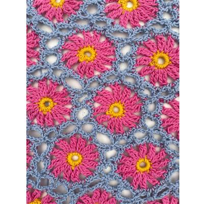 Adventures in Crafting Clematis Flower Garden Wrap Crochet Kit