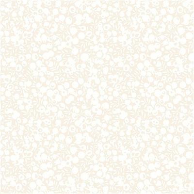 Liberty Wiltshire Shadow Collection Oyster White Fabric 0.5m