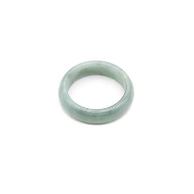 10cts Type A  Small Size of Dark Green Jadeite Ring ID Approx 16-17mm, 1pc