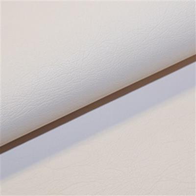 30% Viscose 40% PU Leather 30% Polyester Fabric Ivory 0.5m