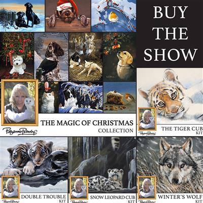 Buy The Show - Inc; Pollyanna Pickering's The Magic of Christmas,  Tiger Cub Kit, Winter's Wolf, Snow Leopard & Double Trouble.