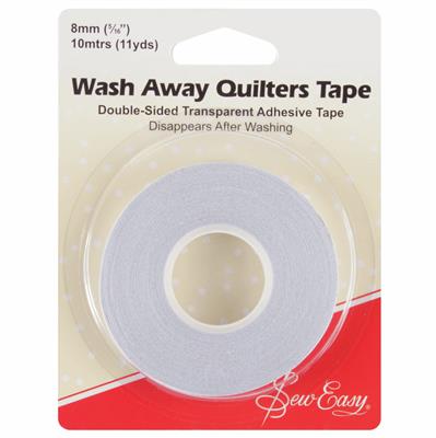 Sew Easy Wash Away Quilters Tape 10m x 8mm