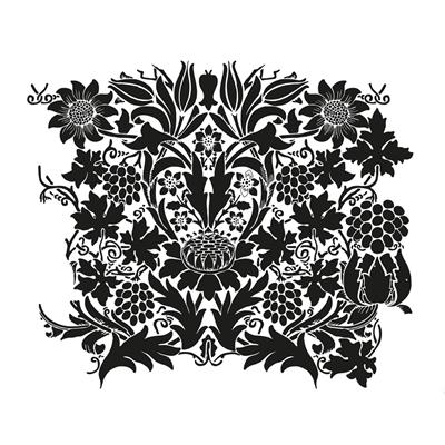William Morris Sunflower stencil