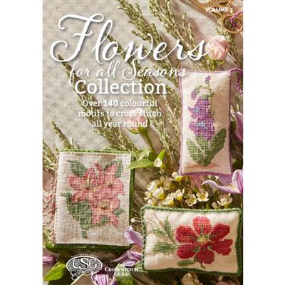 Cross Stitch Guild Flowers for All Seasons Motif Collection Book