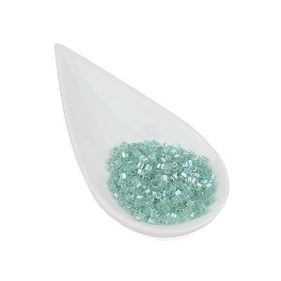 Miyuki Seafoam Lined Crystal AB Cut Seed Beads 8/0 (APRX 20GM/TB)