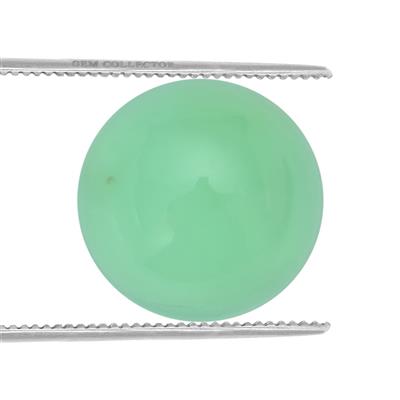 1.2cts Prase Green Opal 8x8mm Round  (N)