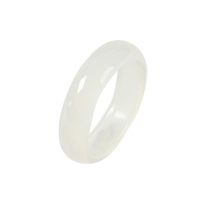 7cts White Agate Ring