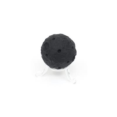 40mm Black Obsidian Moon 