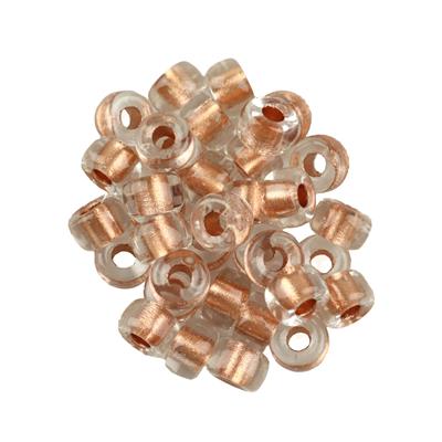 Preciosa Ornela Glass Beads, 9mm - Copper Lined Crystal (50pk)
