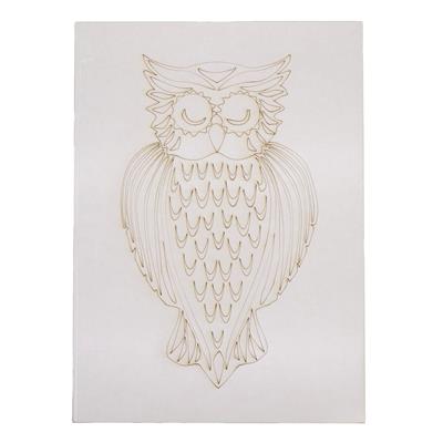 Gem Art - MDF Owl A4