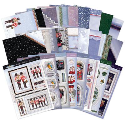 Winter Wishes Luxury Topper Collection, Contains 8 Toppers Sets and makes a minimum of 16 cards
