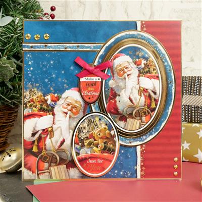 Christmas Classics Luxury Topper Collection, Contains 8 Toppers Sets and makes a minimum of 16 cards