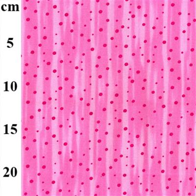 Blender Waterfall 100% Cotton Pink Fabric 0.5m
