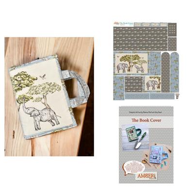 Amber Makes Elephants Book Cover Kit: Panel & Instructions 