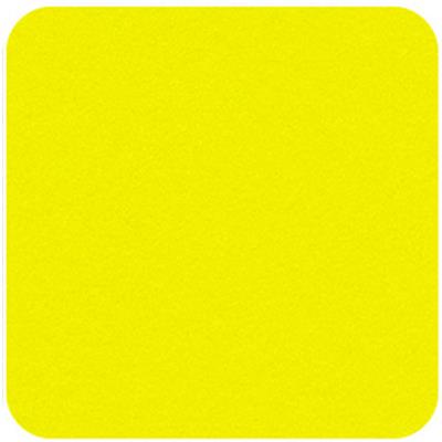Felt Square in Super Bright Yellow Approx 22.8 x 22.8 x 22.8cm (9 x 9
