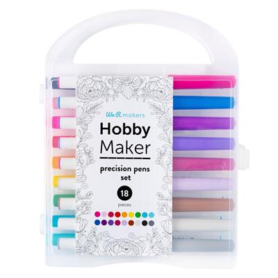 We R Hobbymaker Exclusive Precision Pens - 0.8mm, Pack of 18. 