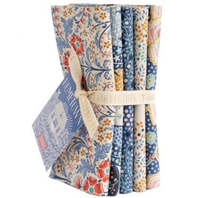 Tilda Hometown Blue FQ Pack Of 5 Pieces