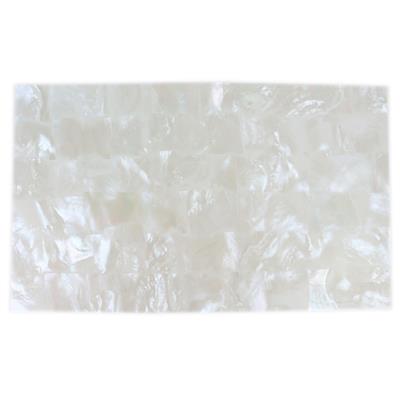 White Shell Veener Sheet Approx. 14x24cm, 1PC
