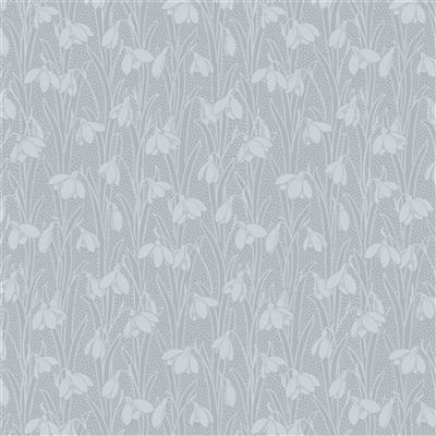 Liberty Snowdrop Spot Polar Grey Fabric 0.5m