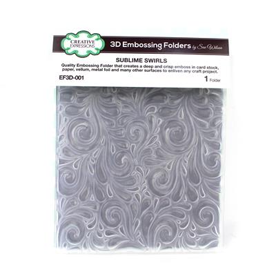 Hello Hobby Embossing Plates/Folder Combo Pack for A2 Cards, 3 Pcs, Size: NA