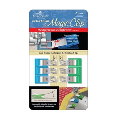 Taylor Seville Extra Small Magic Clip - Pack of 6