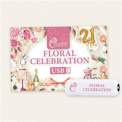 Carnation Crafts Floral Celebration USB