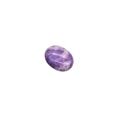 80cts Lepidolite Oval Cabochon Approx 40x30mm, 1pk