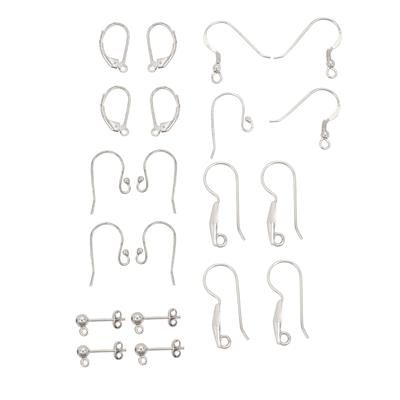 925 Sterling silver Earring Hooks Pack of 10 pairs