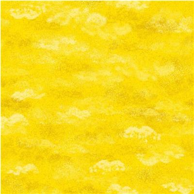 Lewis & Irene Dreams Yellow Fabric 0.5m