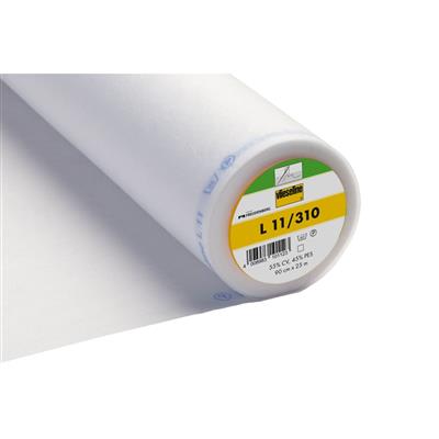 White Sew-In Interfacing Light 90cm x 0.5m Cut to Order
