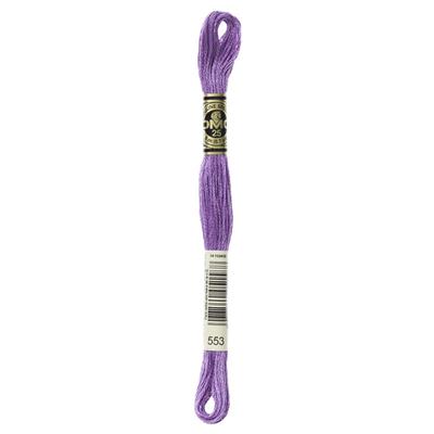 DMC Mouline Stranded Cotton Purple 553 (8m)