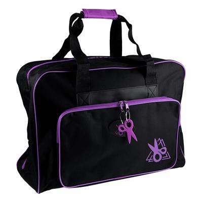 Sewing Machine Bag in Black & Purple 