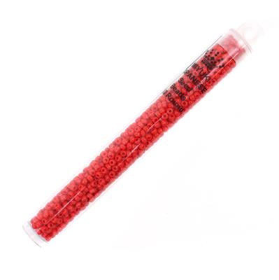Miyuki Opaque Red Seed Beads 8/0 (22GM/TB)