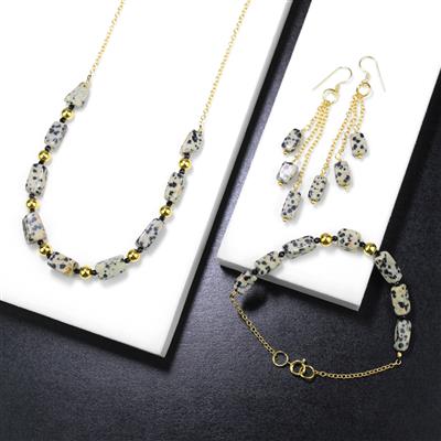 100cts Freeform Tumble Strands, Approx 7mm to 12mm Beads, 32cms Strand With Downloadable Instructions By Alison Tarry
