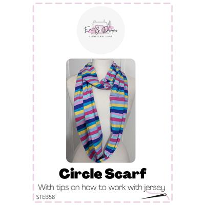 Emily Roberts Jersey Circle Scarf Instructions