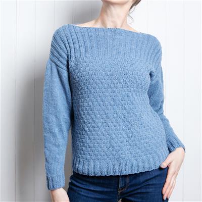 Wool Couture River Summer Jumper Knitting Kit: Small/Medium