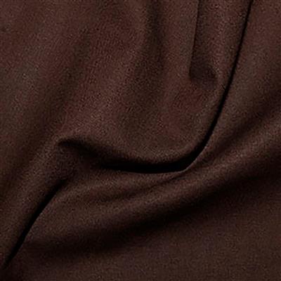100% Cotton Chocolate Fabric 0.5m