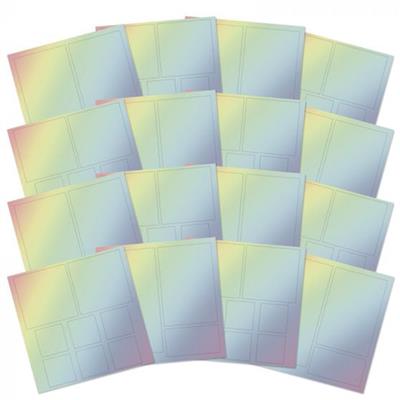 Picture Perfct Mirri Mats - Rainbow Contains 88 Rainbow Picture Perfect Mirri Mats