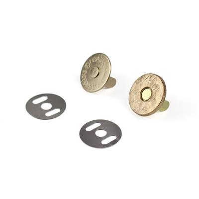 18mm Thin Gold Magnetic Snap Fastener