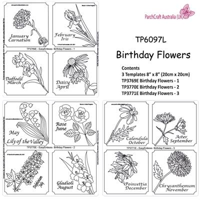 ParchCraft Australia (UK) - Birthday Flowers