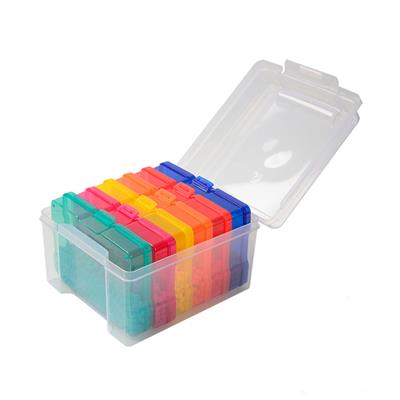 Rainbow Bead Compendium including 6x Storage Cases & Resin Beads