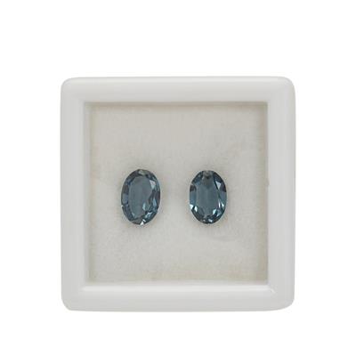 1.40ts London Blue Topaz Brilliant Oval Approx 7x5mm (Pack Of 2) 