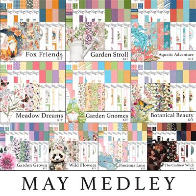 The Crafty Witches May Medley Collection Digital Download - Exclusive to HobbyMaker