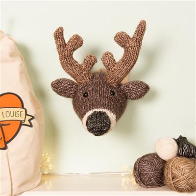 Sincerely Louise Mini Deer Head Knitting Kit 